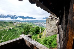 Aussicht von Schloss Tirol