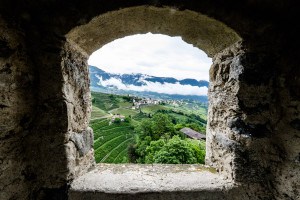 Blick auf das Dorf Tirol