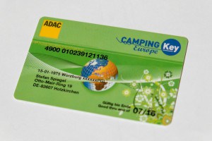 Camping Key Card