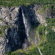Wasserfall im Geirangerfjord